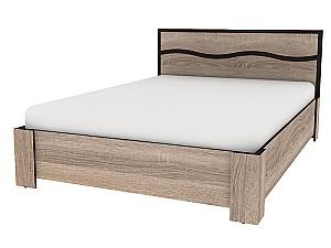 Pat Yasen Geneva 1.6 m Somona Trufle/Wenge Magic + Saltea Salt Confort Clasic 160x200