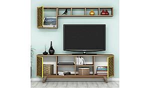 Living Trendy Inci 160x35x56.2cm Nuc (Maro)/Galben