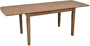 Set de masa si scaune Evelin HV-27V Light Brown + 4 scaune YTC 080 Wo / BJORN24 Light Beige