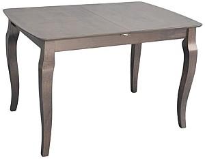 Set de masa si scaune Evelin HV-29V Antique Grey + 6 scaune Deepa R Antique Grey / Ekea12 Dark Brown