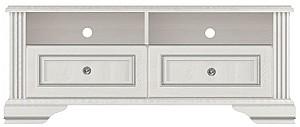Tumba pentru televizor Yasen White 2S 120 Pin Argintiu