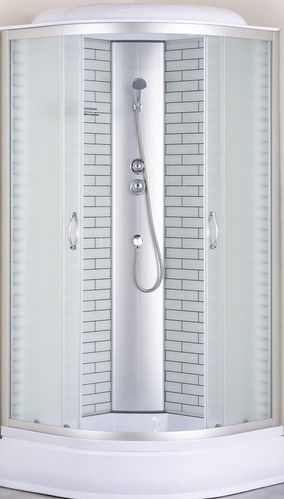 Cabina de dus S-Group SCRM WZ 90x90x215 (cu cadita medie)